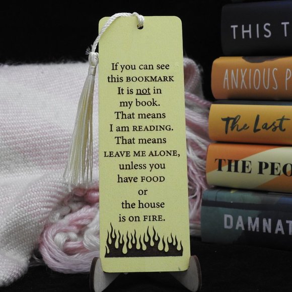 Wooden Bookmark - Picture 2 of 2